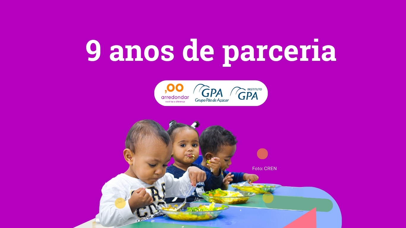 9 anos de parceria transformando centavos em impacto social
